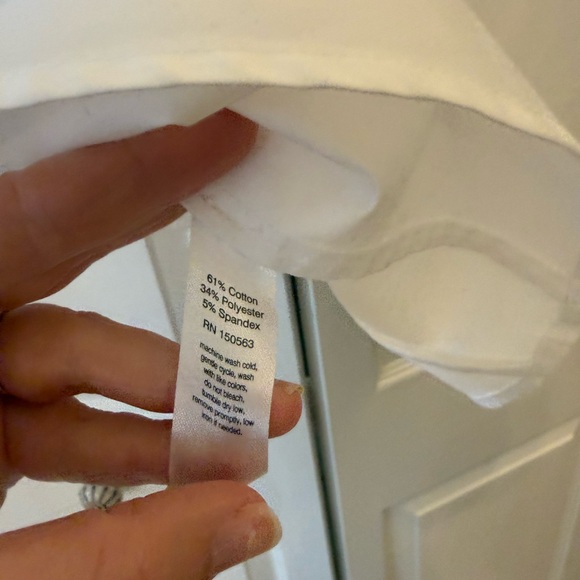 HINSON WU - BETTY LONG SLEEVE TUNIC in white size 6 - Picture 8 of 8